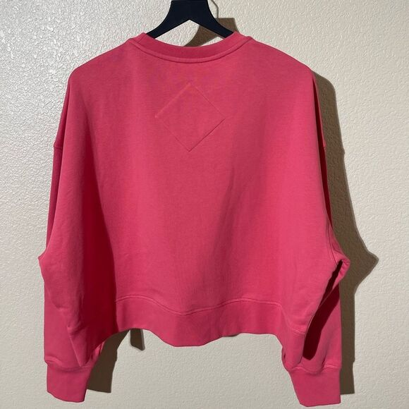 Canada Goose Pink Women's Crop Sweater - Picture 2 of 7